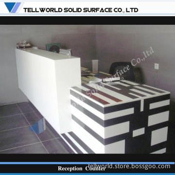 Modern Office Receiption Desk Commercial Reception Counter Design (TW-MART-006)
